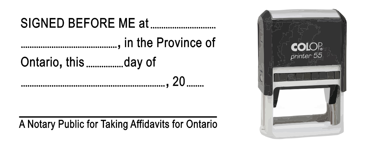 ON12N-S-%22Signed+Before+Me%22+Self-Inking+Stamp